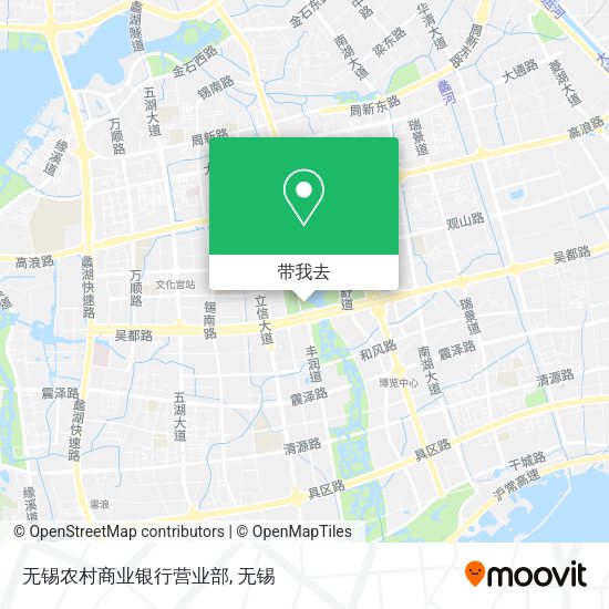 无锡农村商业银行营业部地图