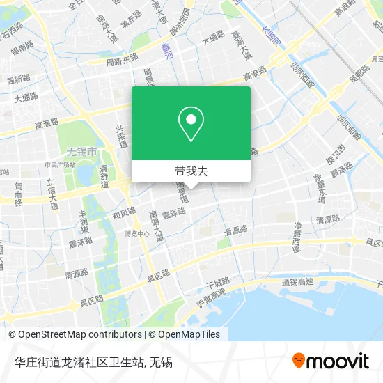 华庄街道龙渚社区卫生站地图