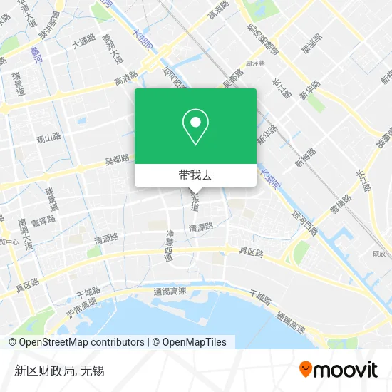 新区财政局地图