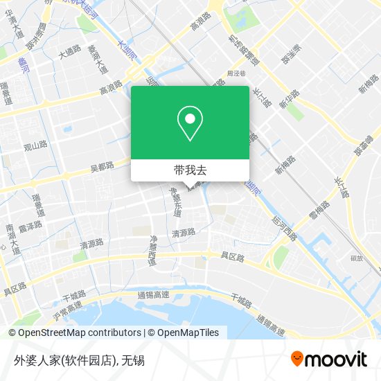 外婆人家(软件园店)地图