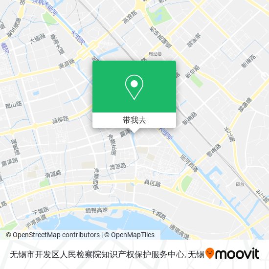 无锡市开发区人民检察院知识产权保护服务中心地图