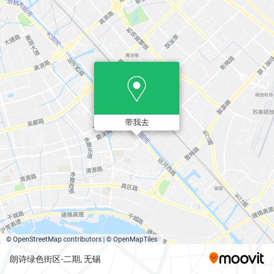 朗诗绿色街区-二期地图