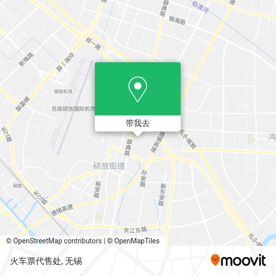 火车票代售处地图