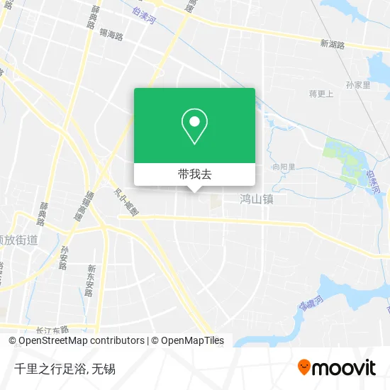 千里之行足浴地图