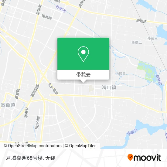 君域嘉园68号楼地图