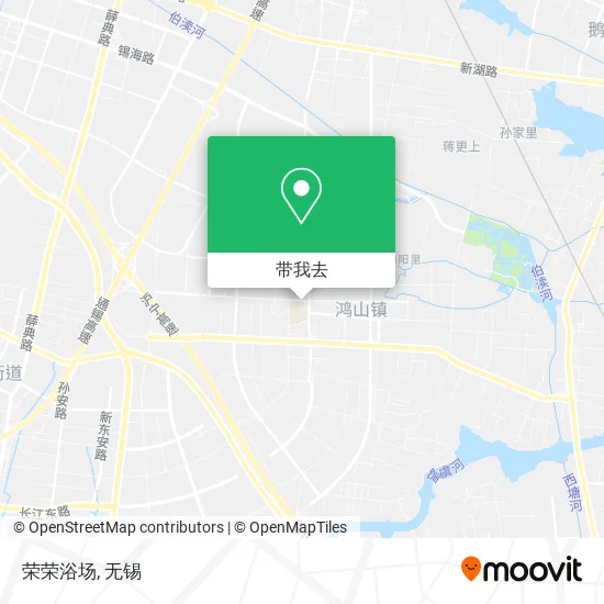 荣荣浴场地图