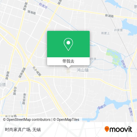 时尚家具广场地图