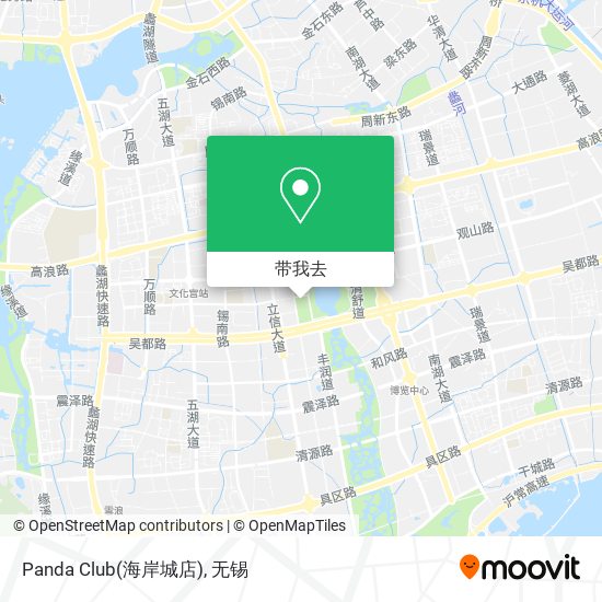 Panda Club(海岸城店)地图