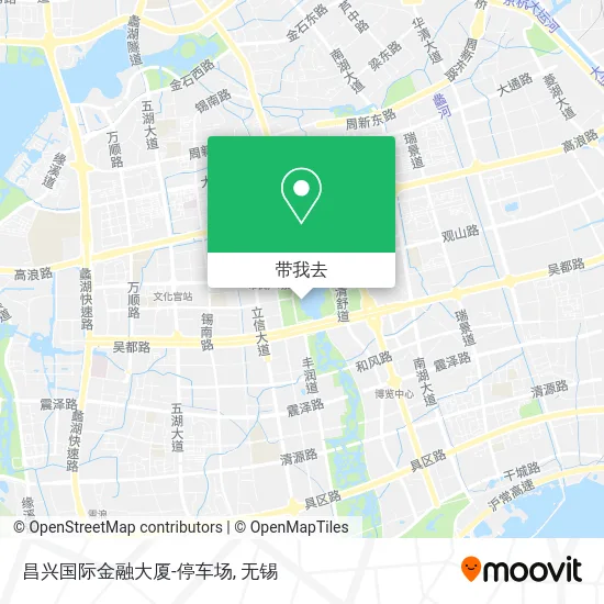 昌兴国际金融大厦-停车场地图