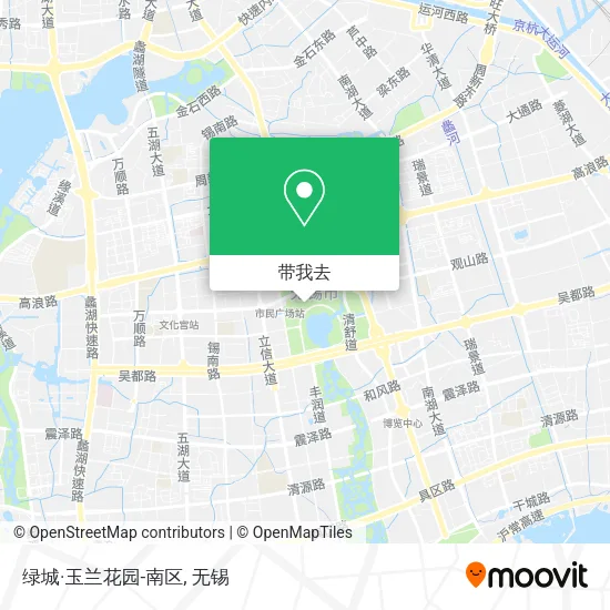 绿城·玉兰花园-南区地图