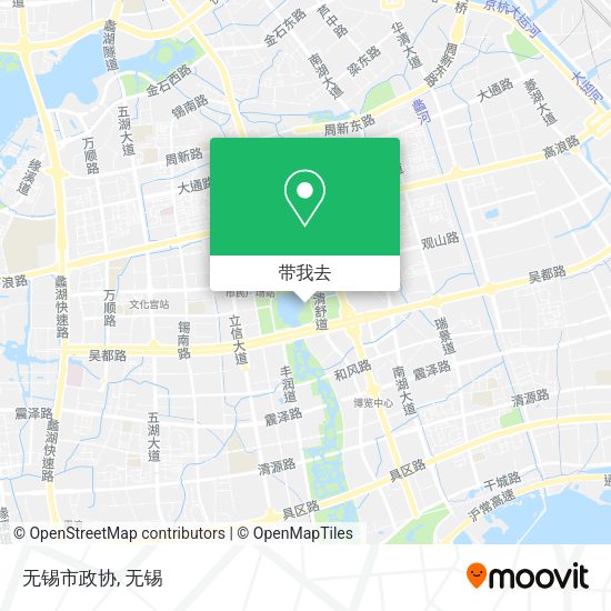 无锡市政协地图