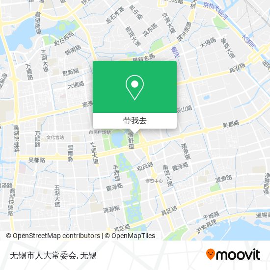 无锡市人大常委会地图
