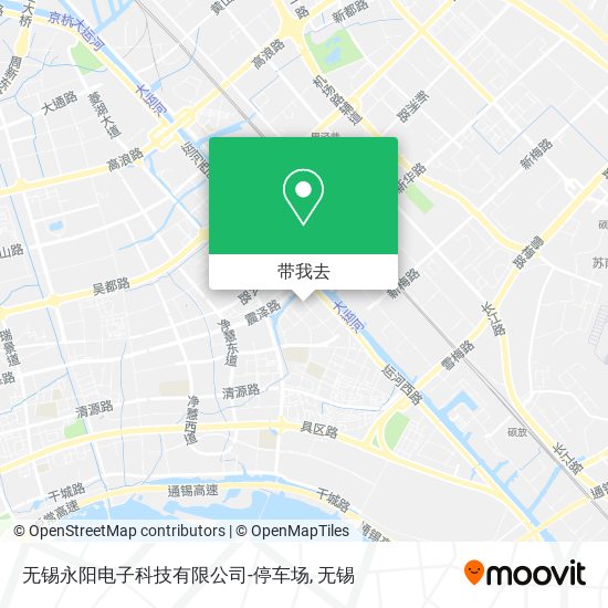 无锡永阳电子科技有限公司-停车场地图