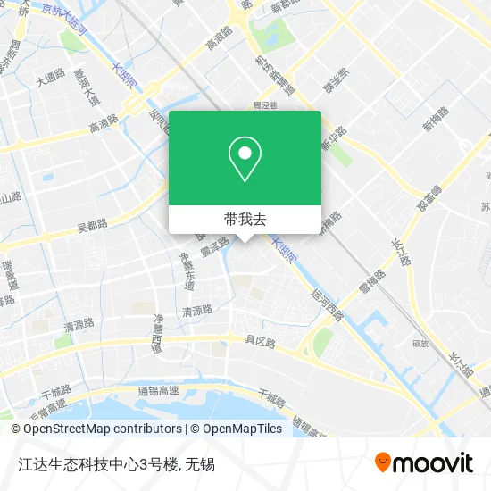江达生态科技中心3号楼地图