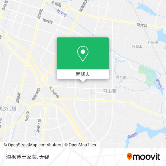 鸿枫苑土家菜地图