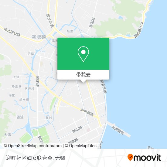 迎晖社区妇女联合会地图