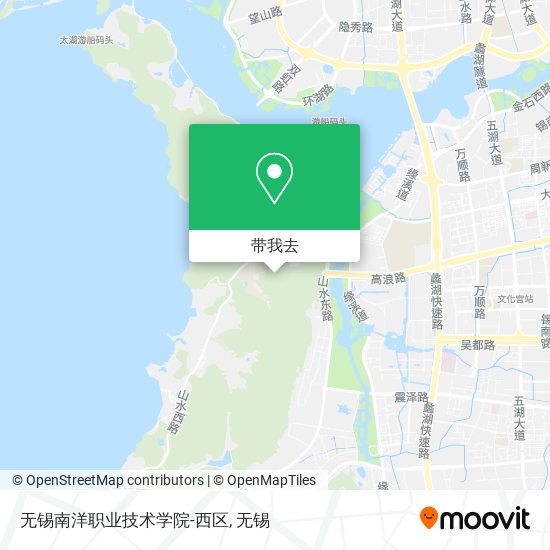 无锡南洋职业技术学院-西区地图