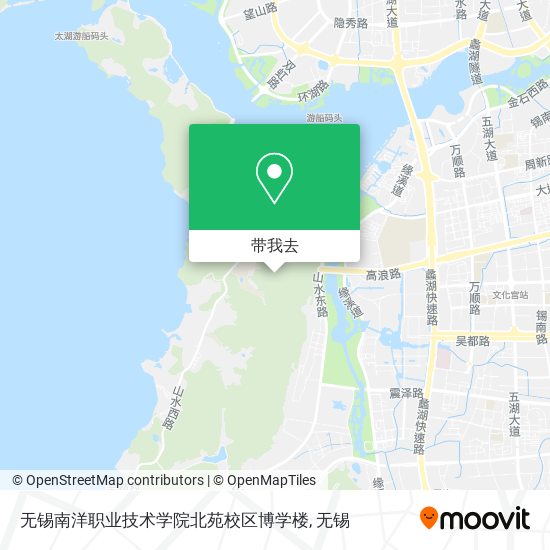 无锡南洋职业技术学院北苑校区博学楼地图
