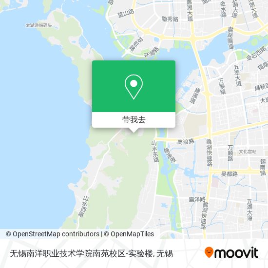 无锡南洋职业技术学院南苑校区-实验楼地图