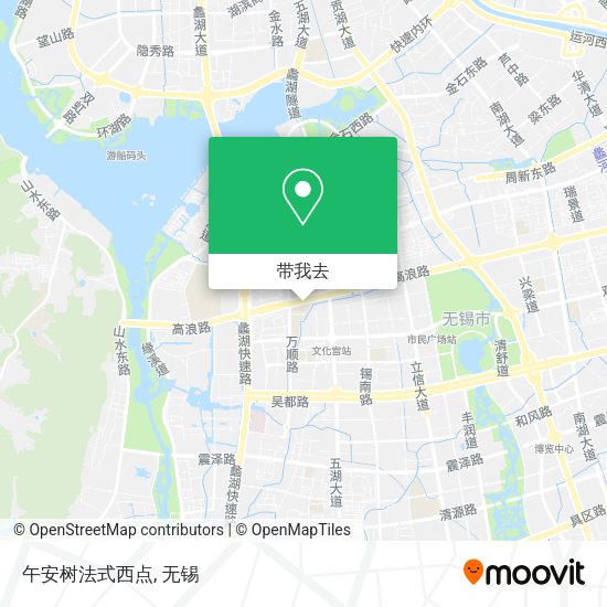 午安树法式西点地图