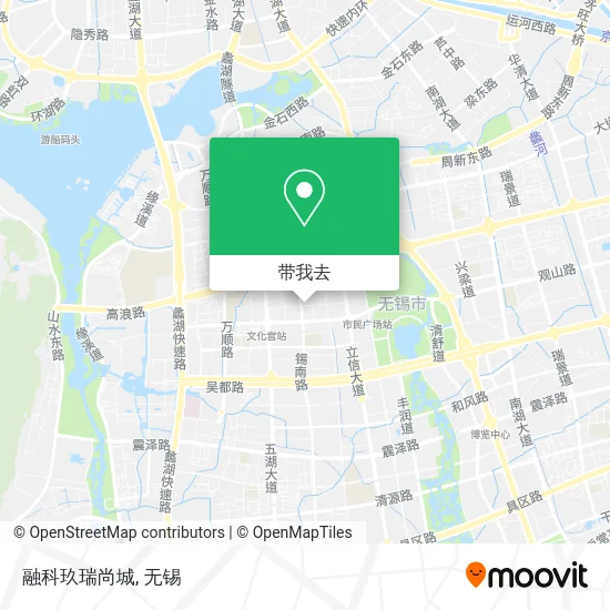 融科玖瑞尚城地图