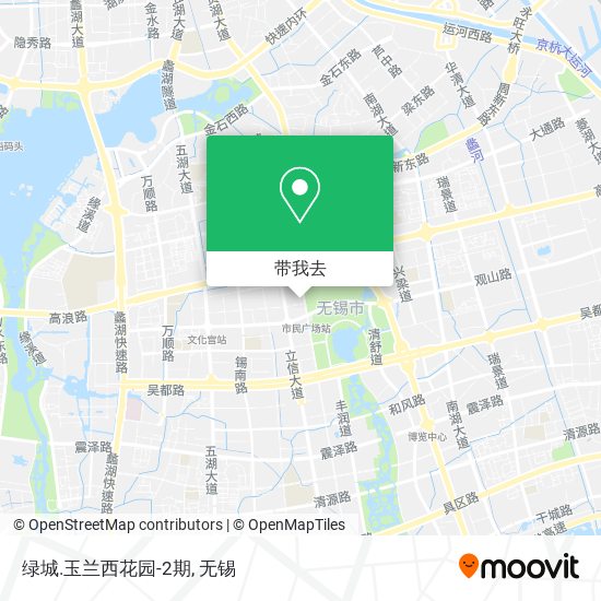绿城.玉兰西花园-2期地图