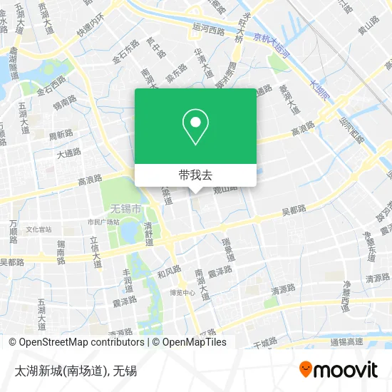 太湖新城(南场道)地图