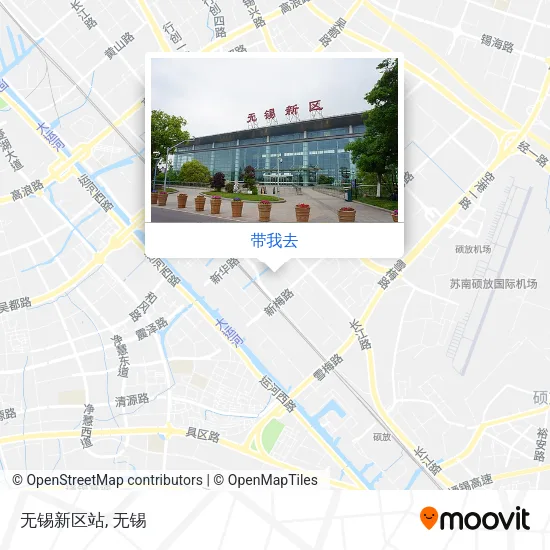 无锡新区站地图