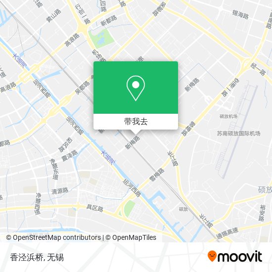 香泾浜桥地图