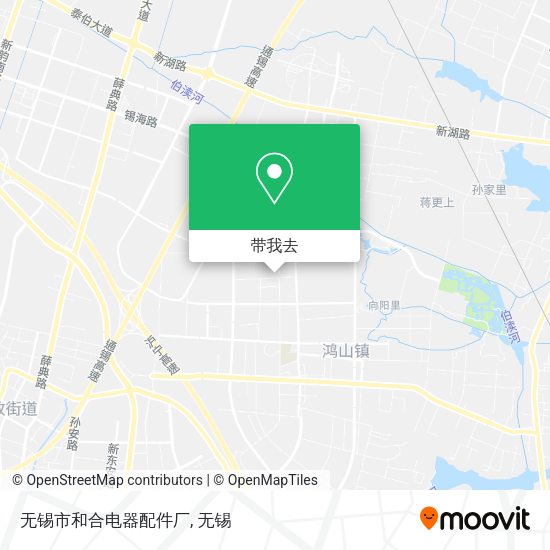 无锡市和合电器配件厂地图