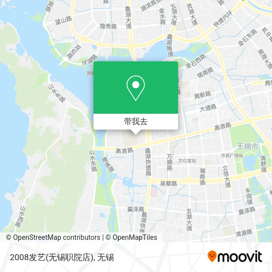 2008发艺(无锡职院店)地图