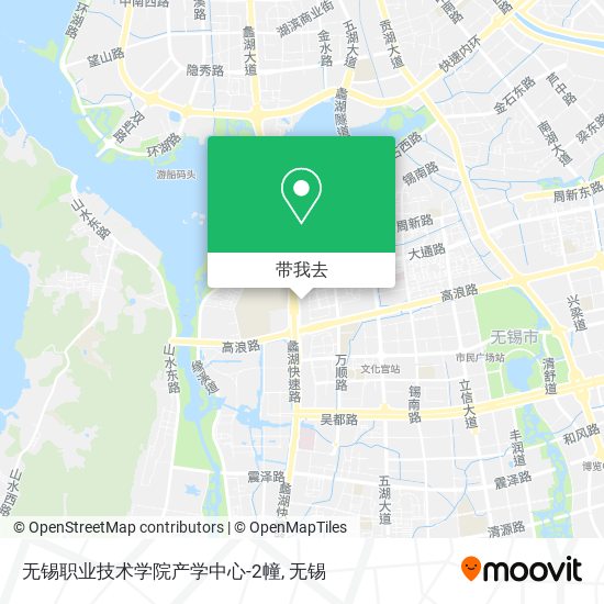 无锡职业技术学院产学中心-2幢地图