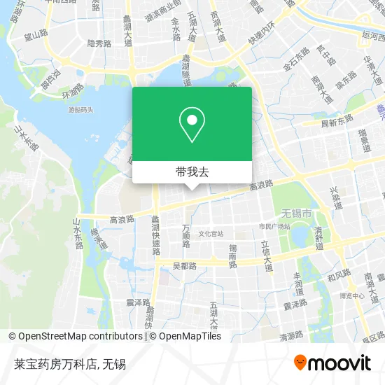 莱宝药房万科店地图