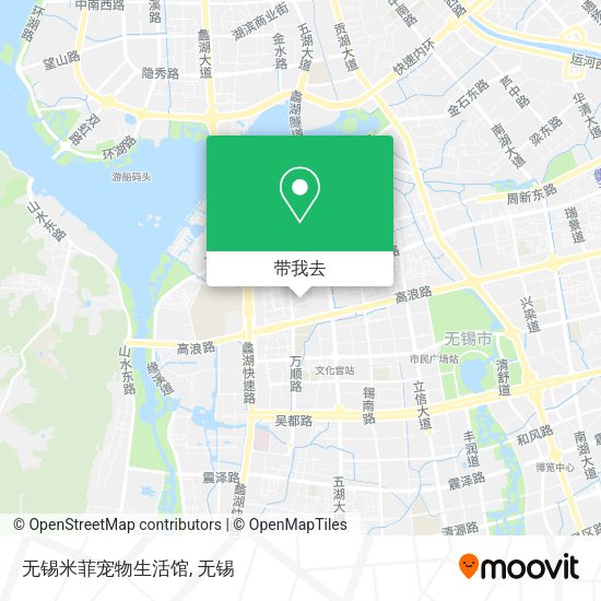 无锡米菲宠物生活馆地图