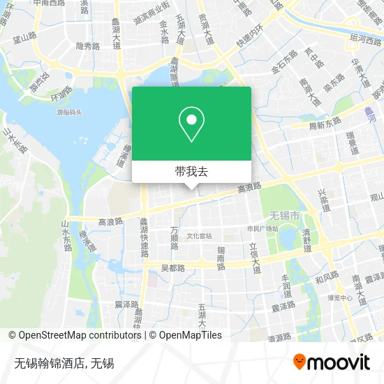 无锡翰锦酒店地图