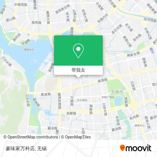 豪味家万科店地图