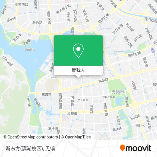 新东方(滨湖校区)地图