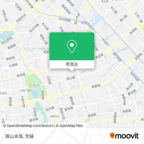 观山名筑地图