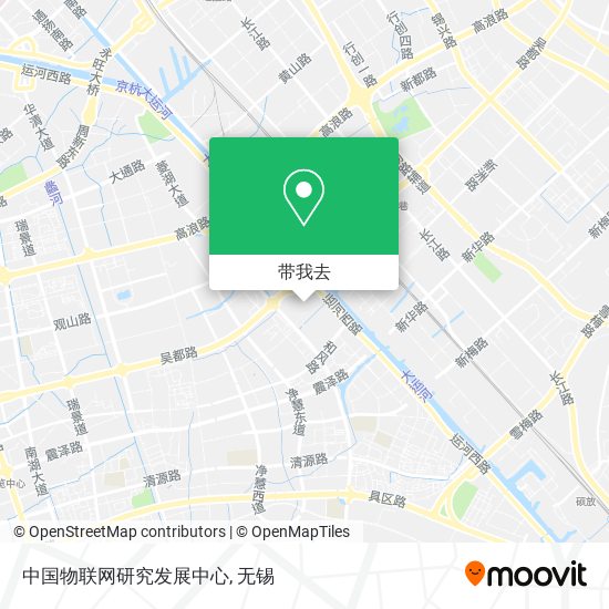 中国物联网研究发展中心地图