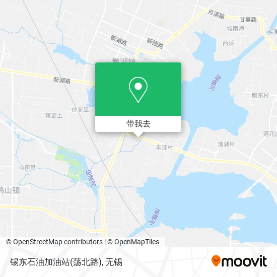 锡东石油加油站(荡北路)地图