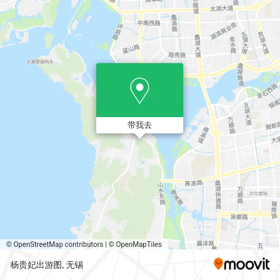 杨贵妃出游图地图