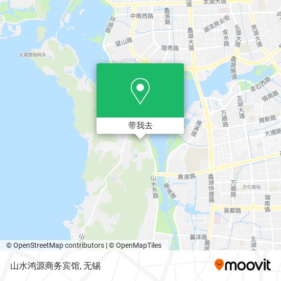 山水鸿源商务宾馆地图