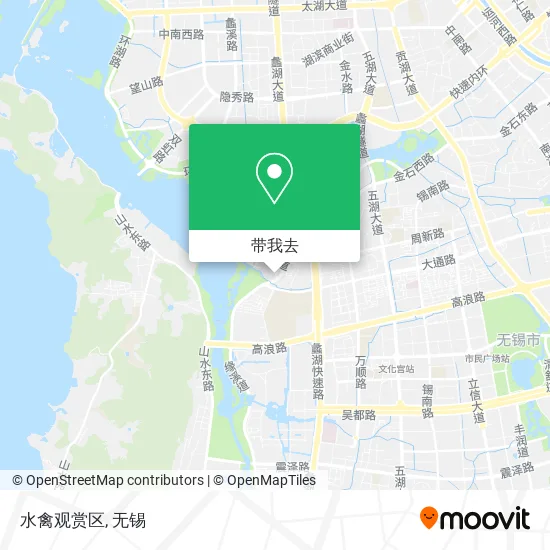 水禽观赏区地图