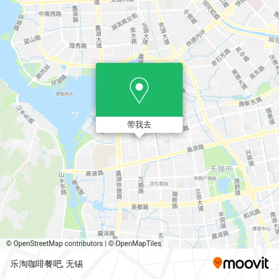 乐淘咖啡餐吧地图