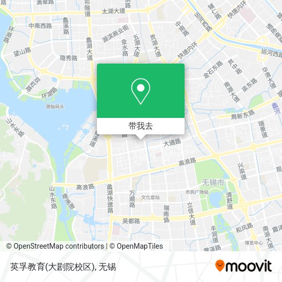英孚教育(大剧院校区)地图
