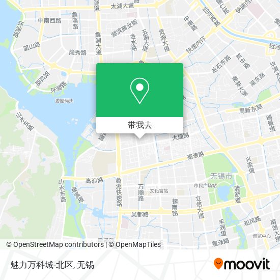 魅力万科城-北区地图
