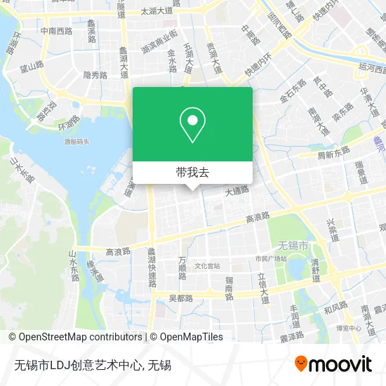 无锡市LDJ创意艺术中心地图