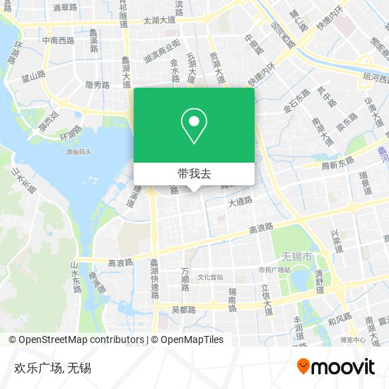 欢乐广场地图
