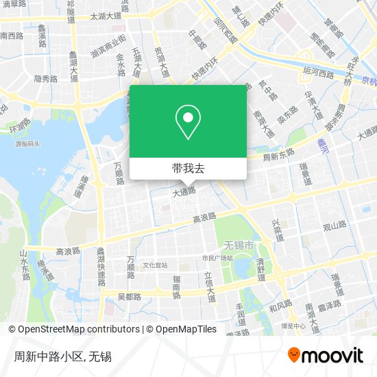 周新中路小区地图