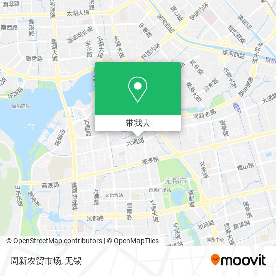 周新农贸市场地图